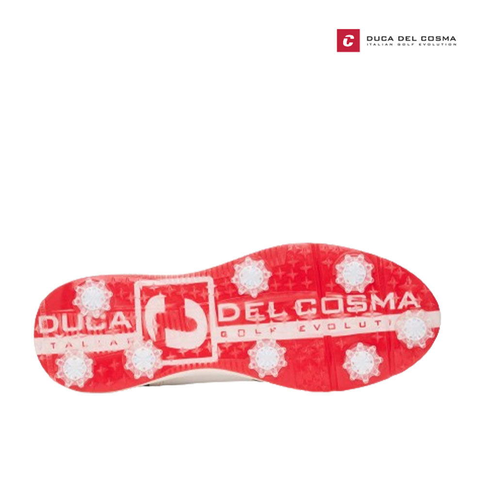 DUCA DEL COSMA SHOES M ORLANDO WHITE 123301-100