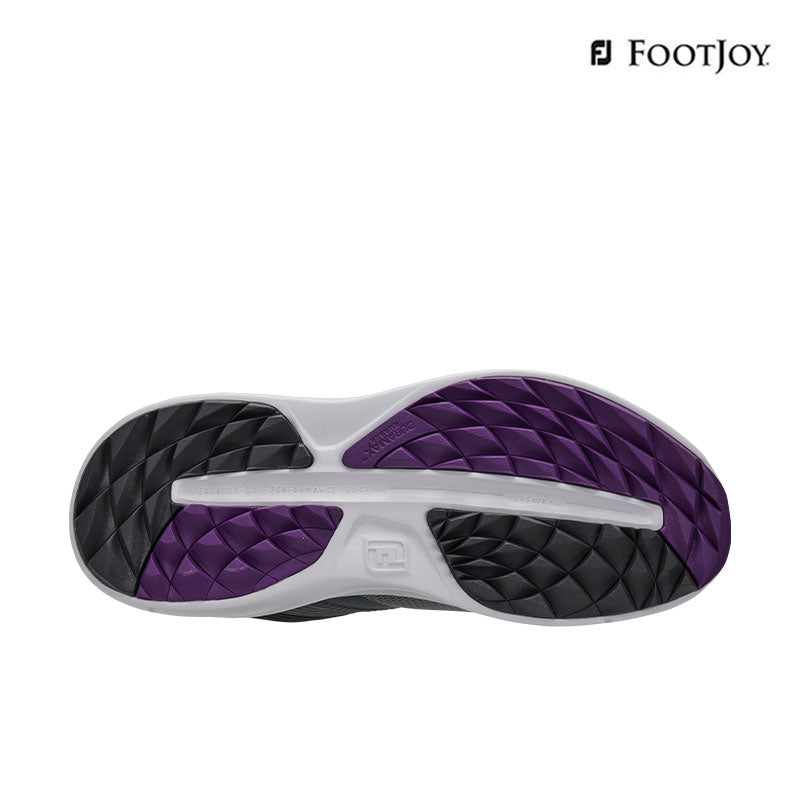 SHOES FOOTJOY 95721W DW FJ FLEX WOMEN GRY/WHT/PPL