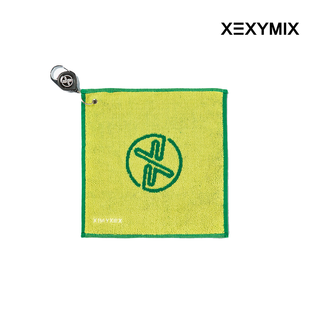 XEXYMIX BALL TOWEL DUAL COLOR XGUZZ02J0 GREEN YELLOW