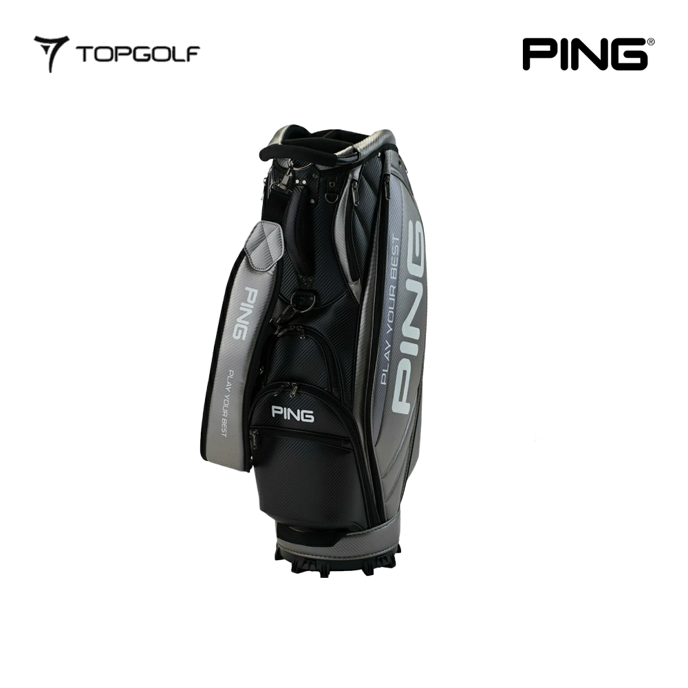 PING CADDIE BAG CB-U2502 SOFT PU GUNMETAL
