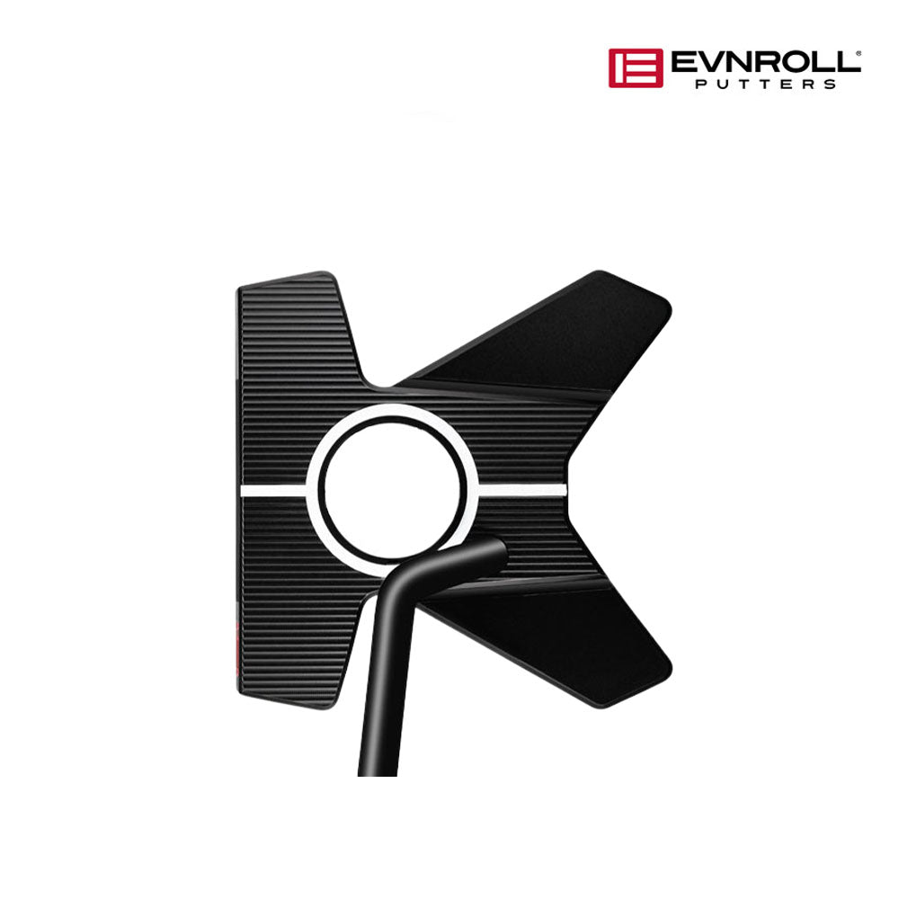 Evnroll Putter Zero Black Gravity Balanced Mallet