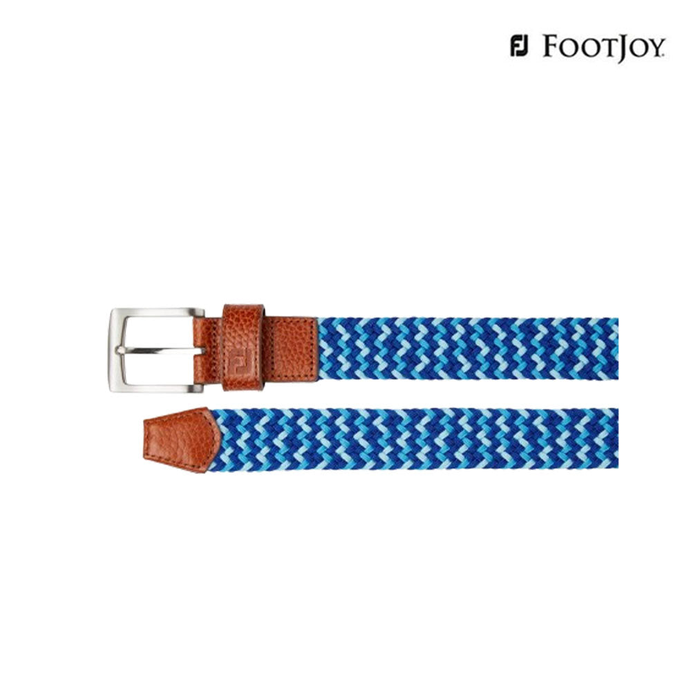 FOOTJOY BELT 69543 ES FJ BR BELT GV/GRC/WH L ES FJ BR L