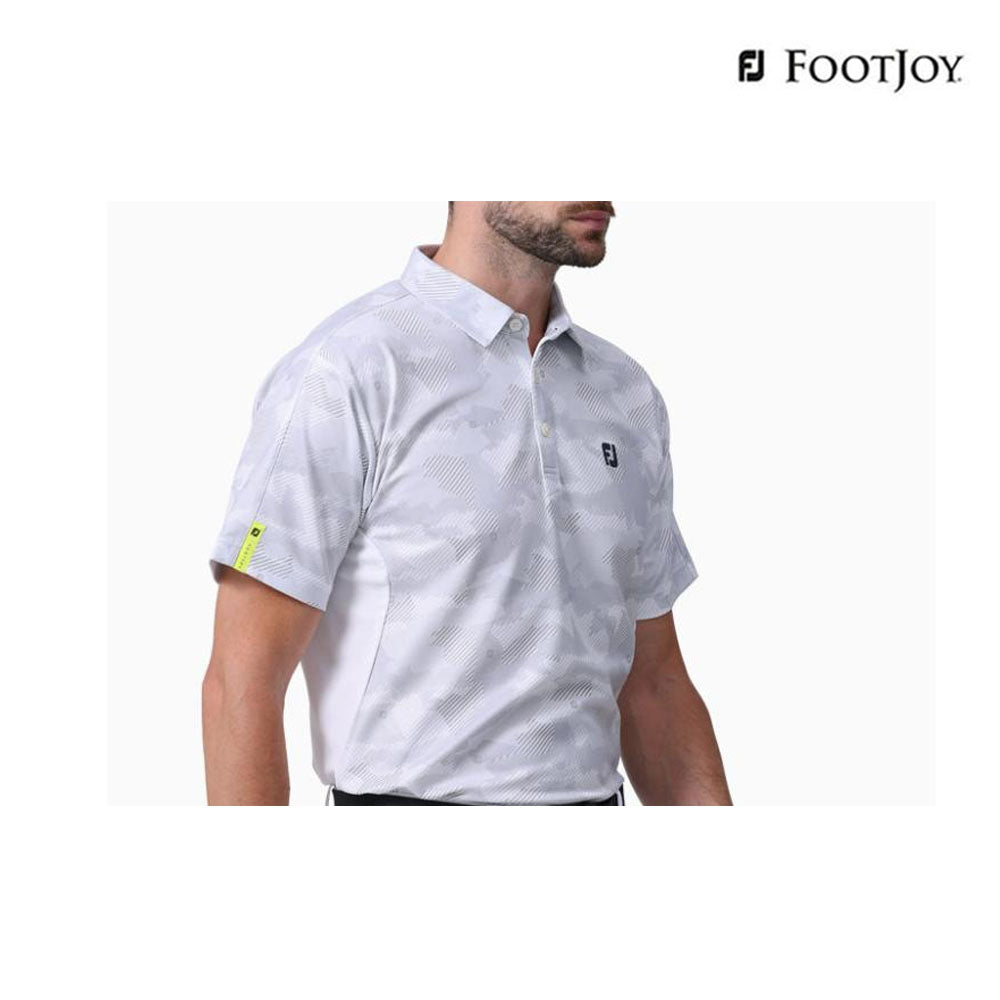 FOOTJOY POLO M 81812 EM JP S/S PRT WT