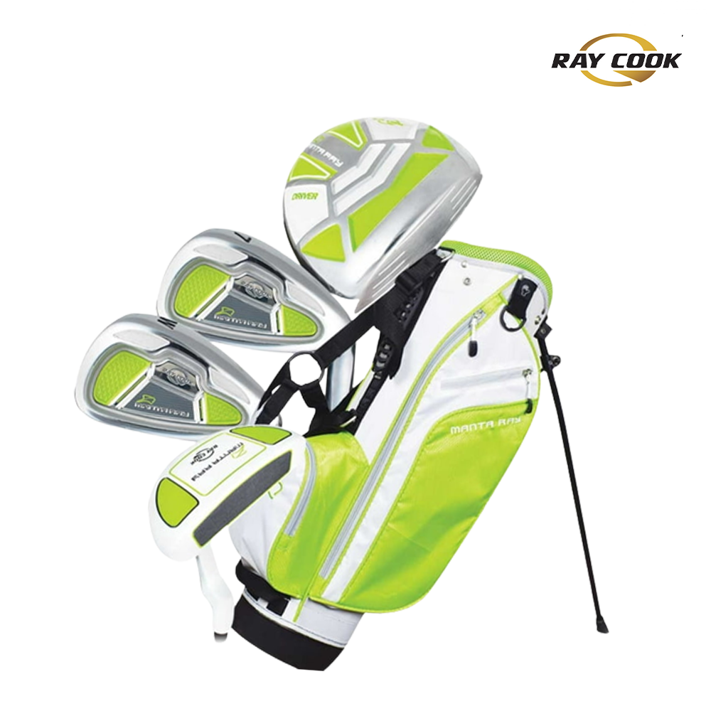 FULL SET RAYCOOK MANTA RAY JUNIOR 5PCS LIME/WHT AGE