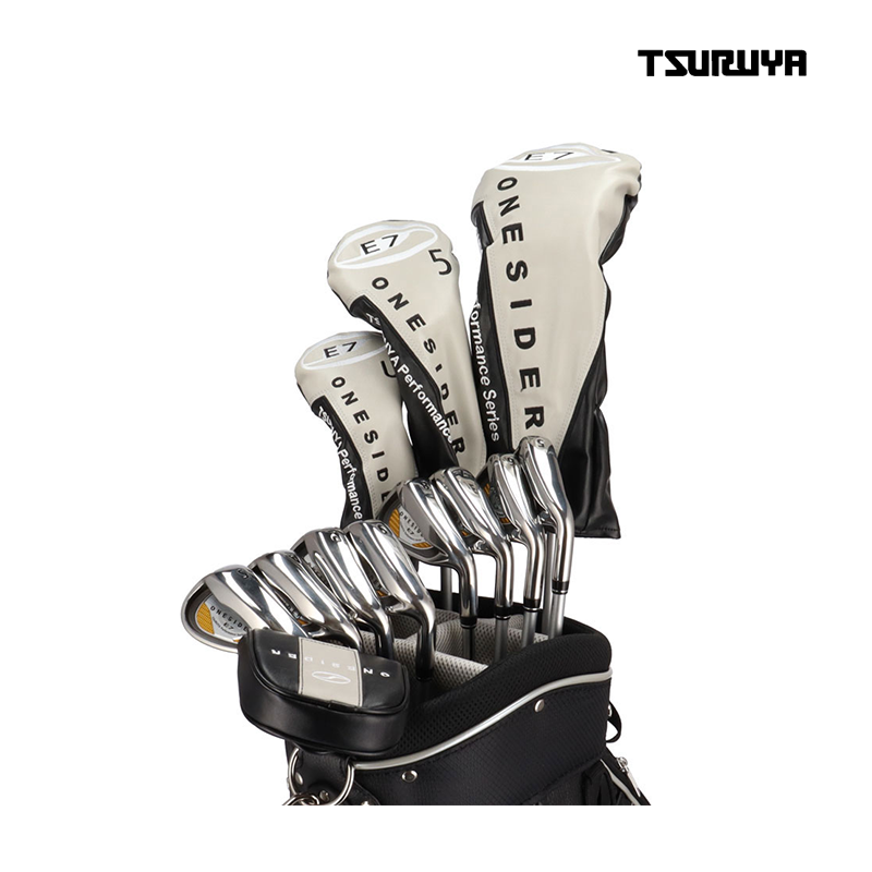 FULL SET TSURUYA ONESIDER E7 CARBON MEN 13PCS BLACK #R