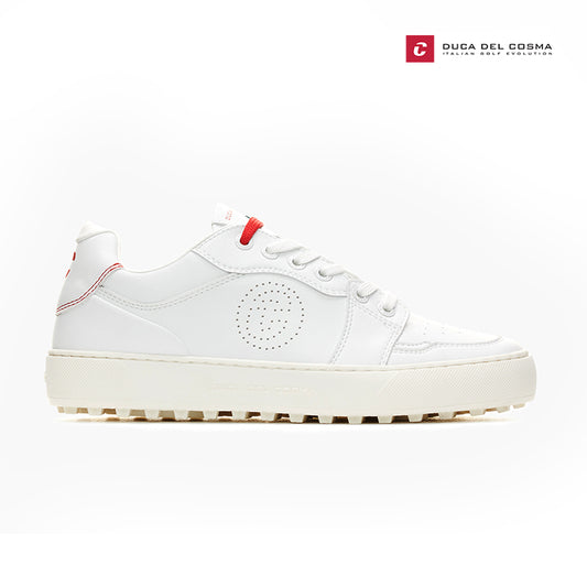DUCA DEL COSMA SHOES WM 123004-100 GIORDANA WHITE