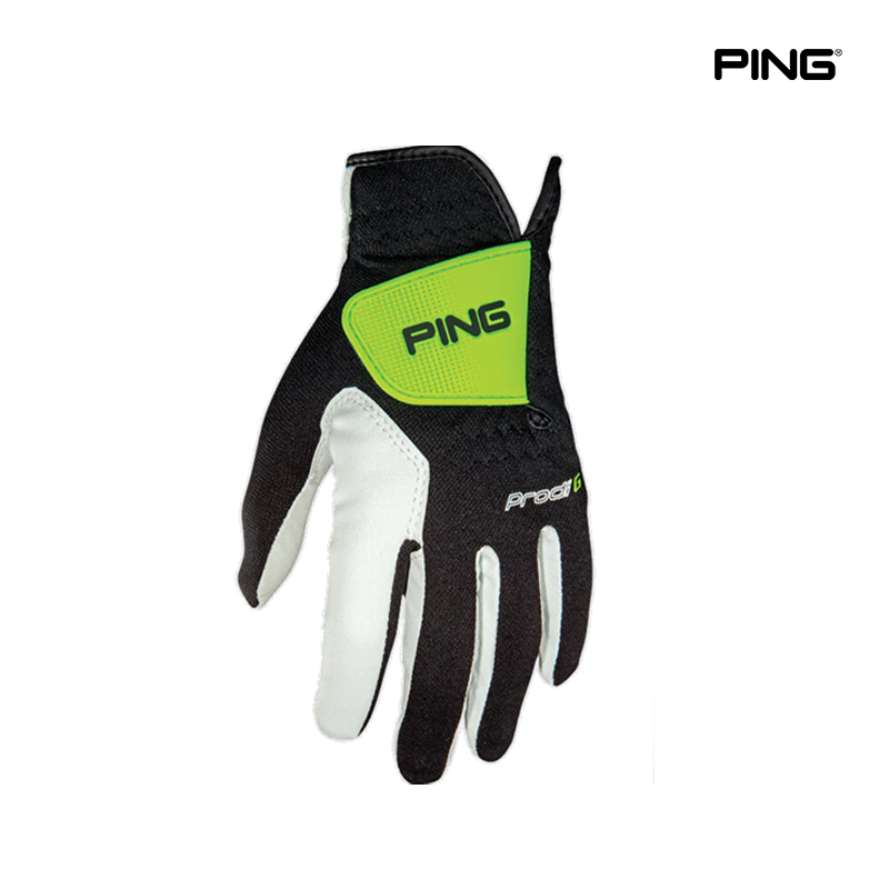 GLOVE PING PRODI G JUNIOR 191 WHT/BLK/EGREEN