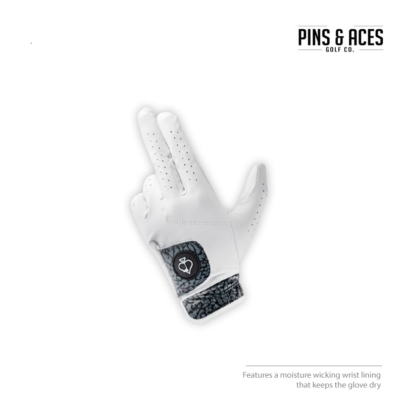 GLOVES PINS & ACES PREMIUM TOUR GLOVE - ELEPHANT PRINT RH