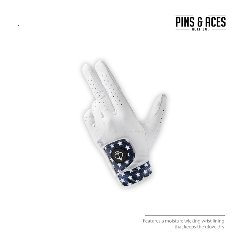 GLOVES PINS & ACES PREMIUM TOUR GLOVE - STARS RH - M