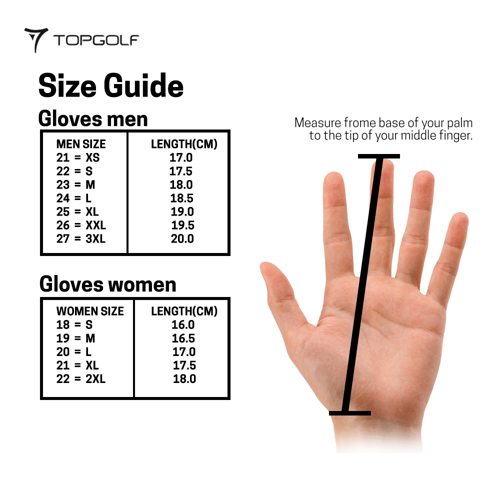 GLOVES TOPGOLF MAN LH