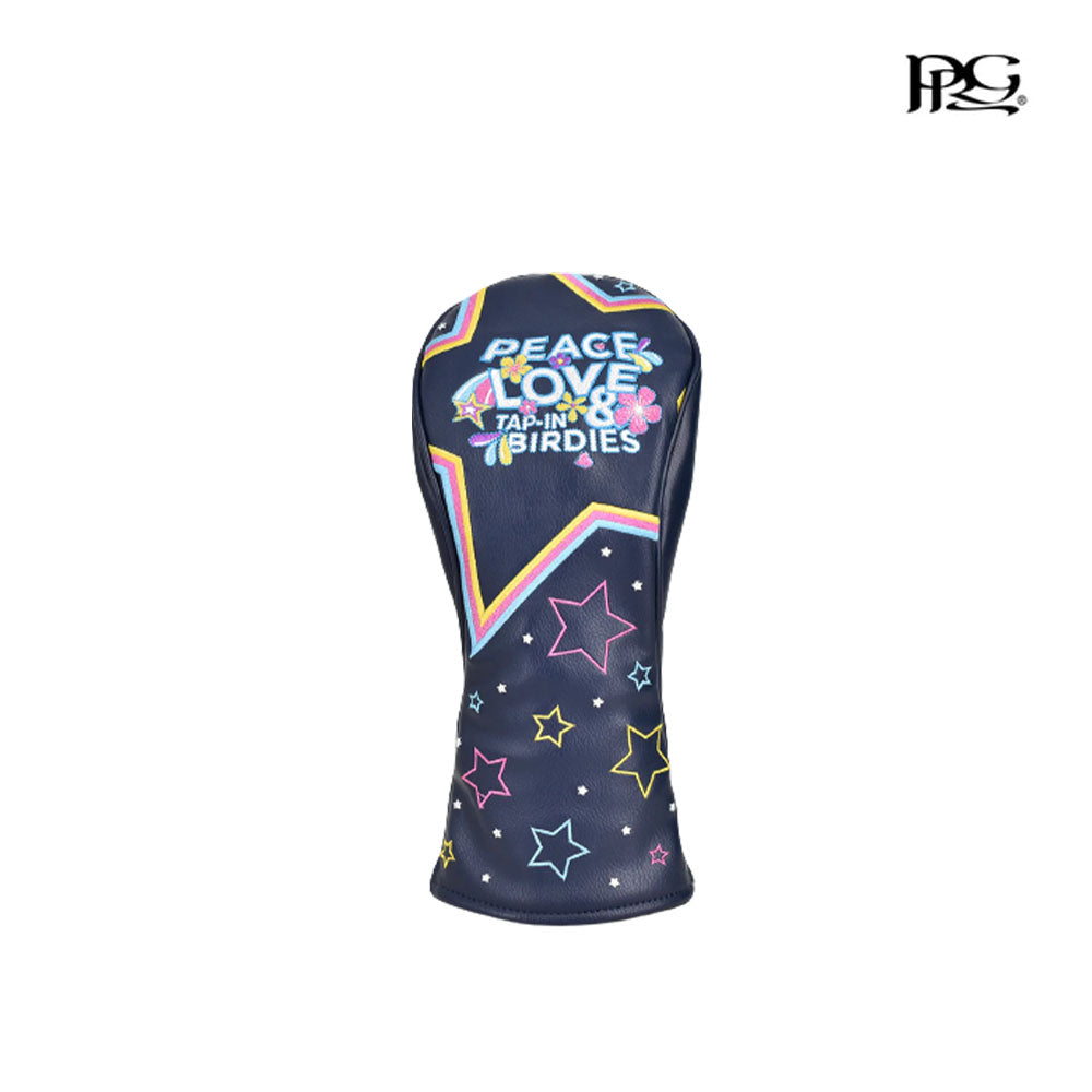 HYBRID HEAD COVER PRG PEACE LOVE GOLF