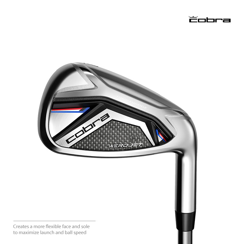IRON COBRA AEROJET SILVER TRUE TEMPER ELEVATE MPH #5-9P