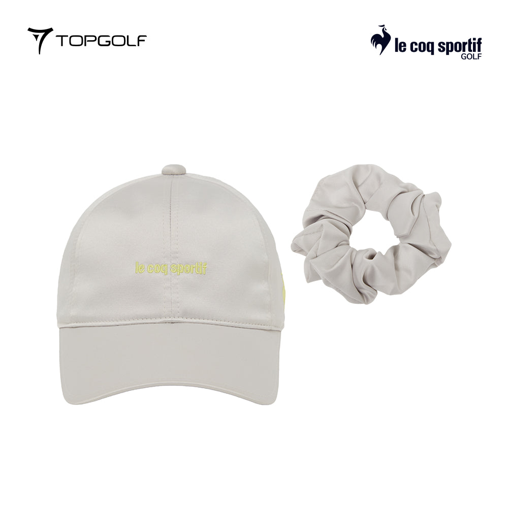 LE COQ CAP W LG5FCP04L SATIN WITH SCRUNCHIE 25FW F