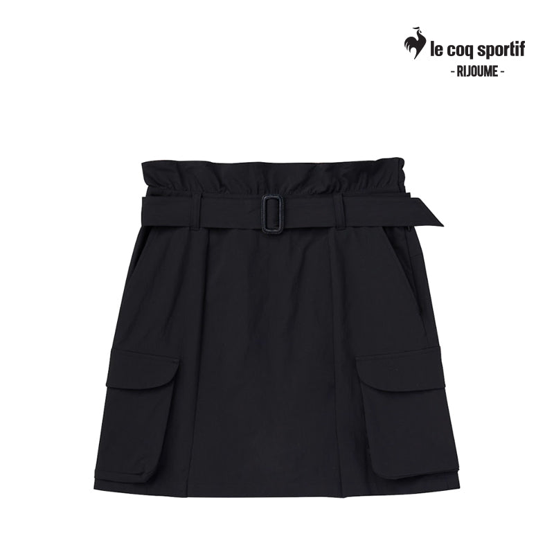 LE COQ CULLOTE W LG4FSKR1L HIGHWAIST WITH BELT BK00 24FW