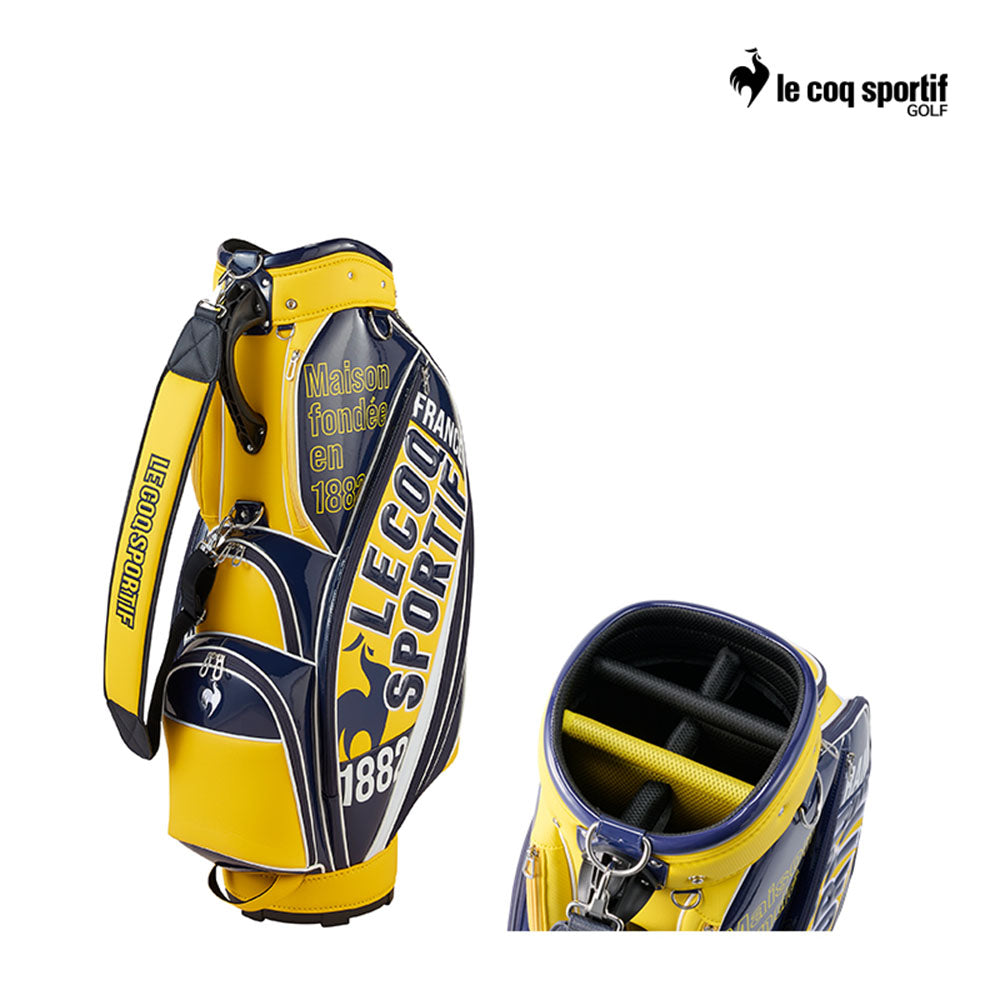 Le Coq Golf Bag Lg5Scb02M Graphic Design Large Diameter Caddy Bag 9.5 Type Yl00 25Ss F