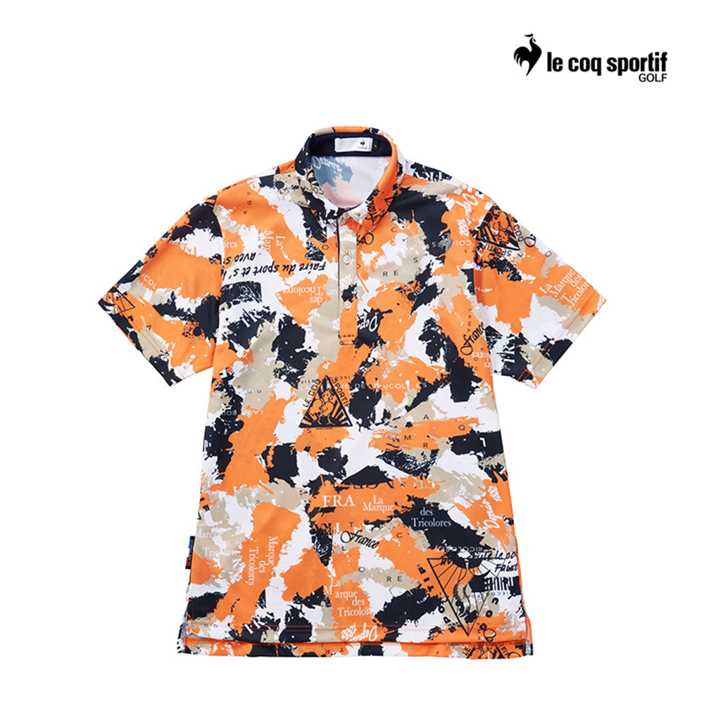 LE COQ POLO M LG4FHS00M ASIA SMU COLLAGE OR00 24FW