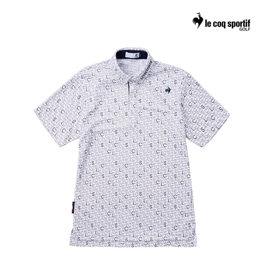 LE COQ POLO M LG4FHS01M ASIA SMU MONOGRAM WH00 24FW