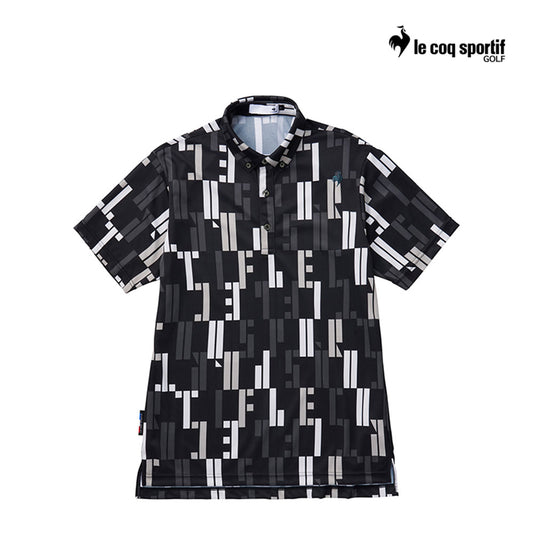 LE COQ POLO M LG4FHS04M ASIA SMU LOGO GRAPHIC BK00 24FW