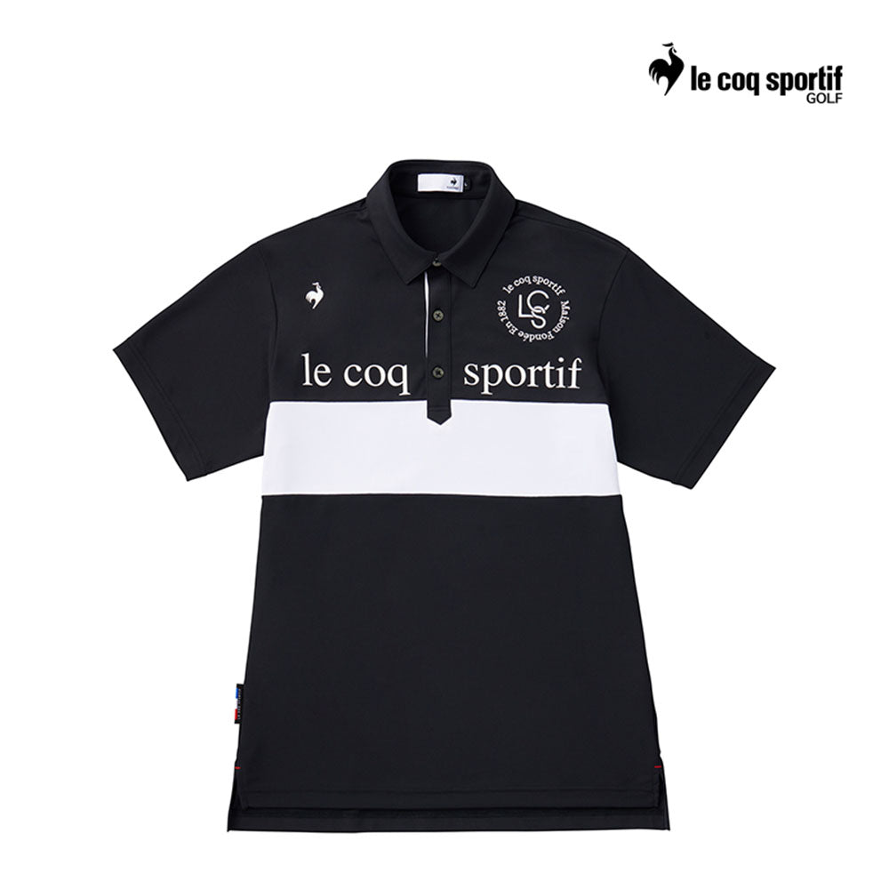 LE COQ POLO M LG4FHS06M ASIA SMU BLOCK BK00 24FW