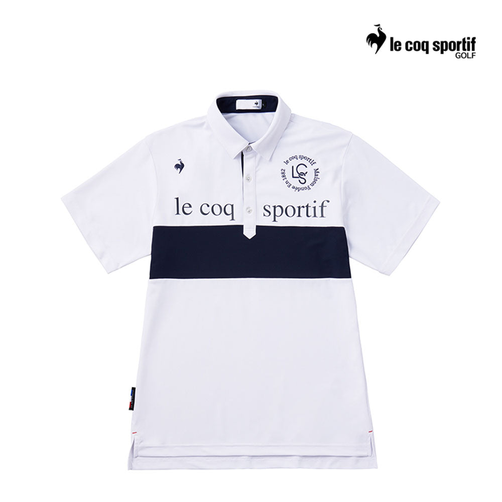 LE COQ POLO M LG4FHS06M ASIA SMU BLOCK WH00 24FW