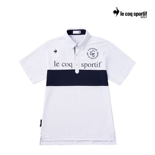 LE COQ POLO M LG4FHS06M ASIA SMU BLOCK WH00 24FW