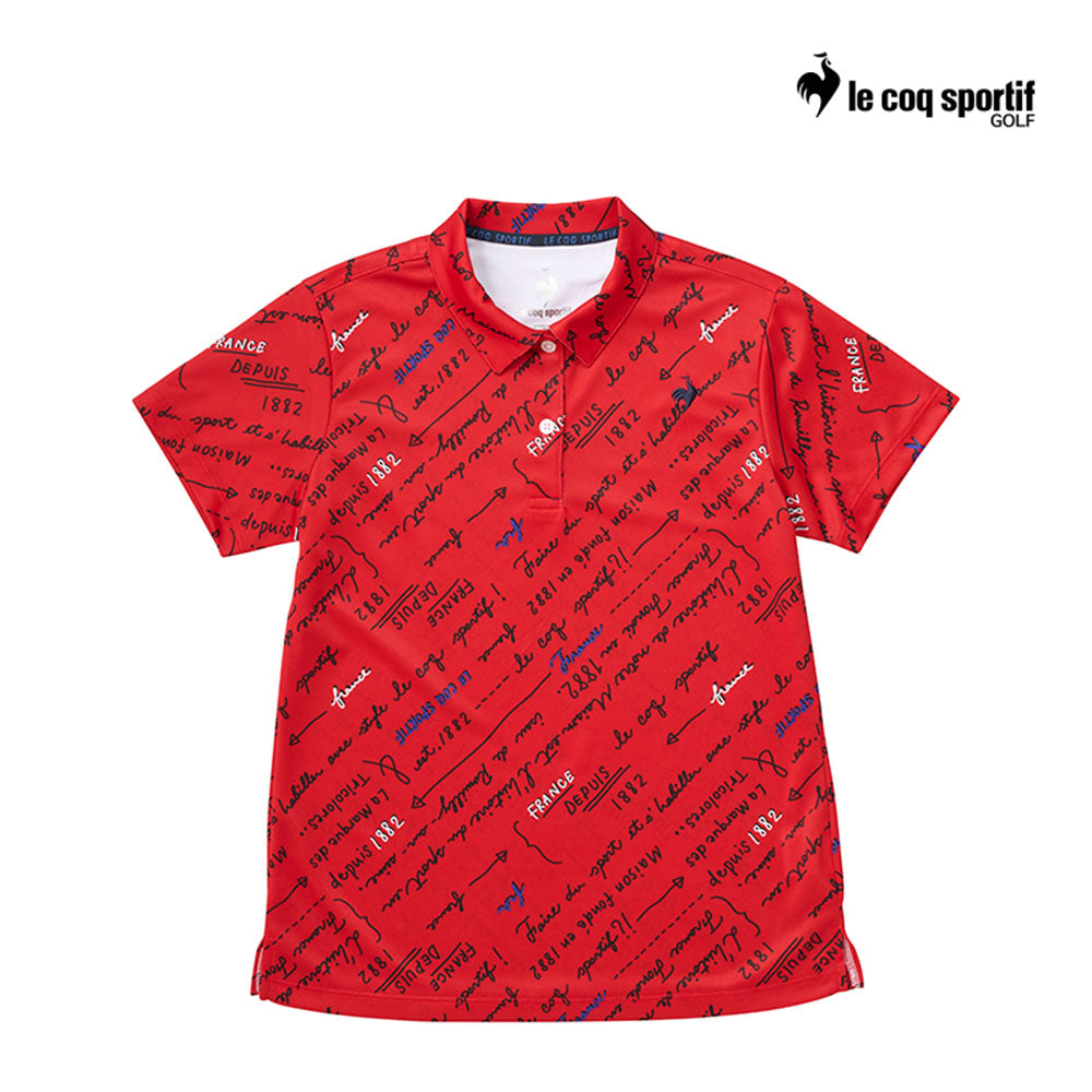 LE COQ POLO W LG4FHS01L ASIA SMU GRAPHIC RD00 24FW