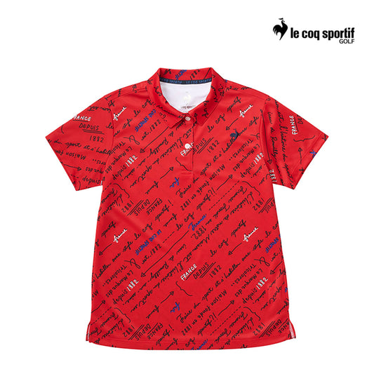 LE COQ POLO W LG4FHS01L ASIA SMU GRAPHIC RD00 24FW