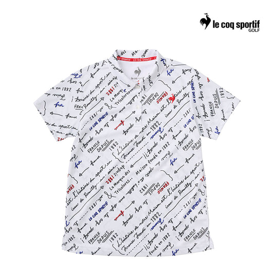 LE COQ POLO W LG4FHS01L ASIA SMU GRAPHIC WH00 24FW