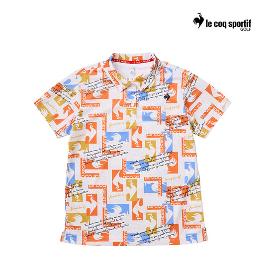 LE COQ POLO W LG4FHS02L ASIA SMU COLLAGE OR00 24FW