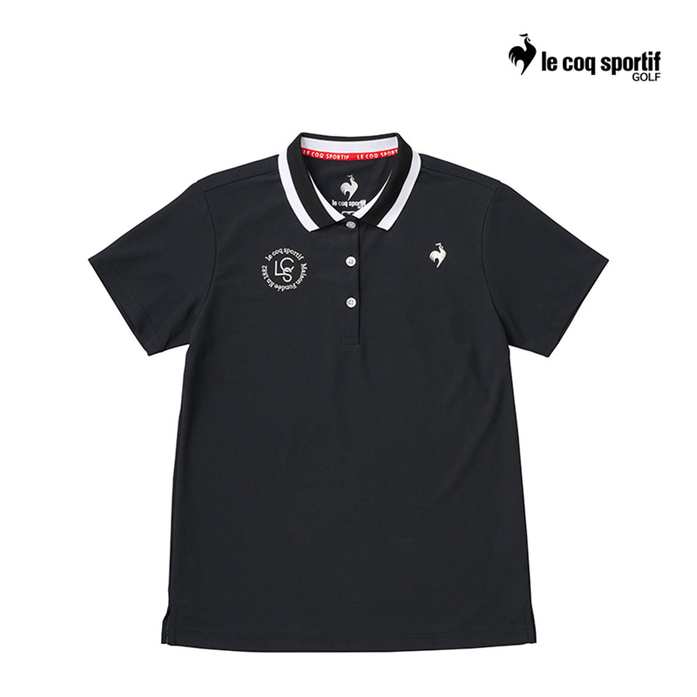 LE COQ POLO W LG4FHS03L ASIA SMU BACK PRINT BK00 24FW