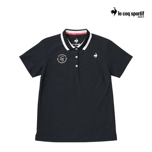 LE COQ POLO W LG4FHS03L ASIA SMU BACK PRINT BK00 24FW
