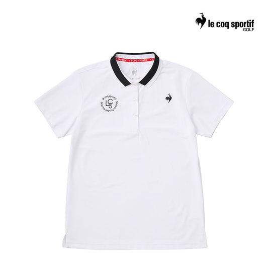 LE COQ POLO W LG4FHS03L ASIA SMU BACK PRINT WH00 24FW