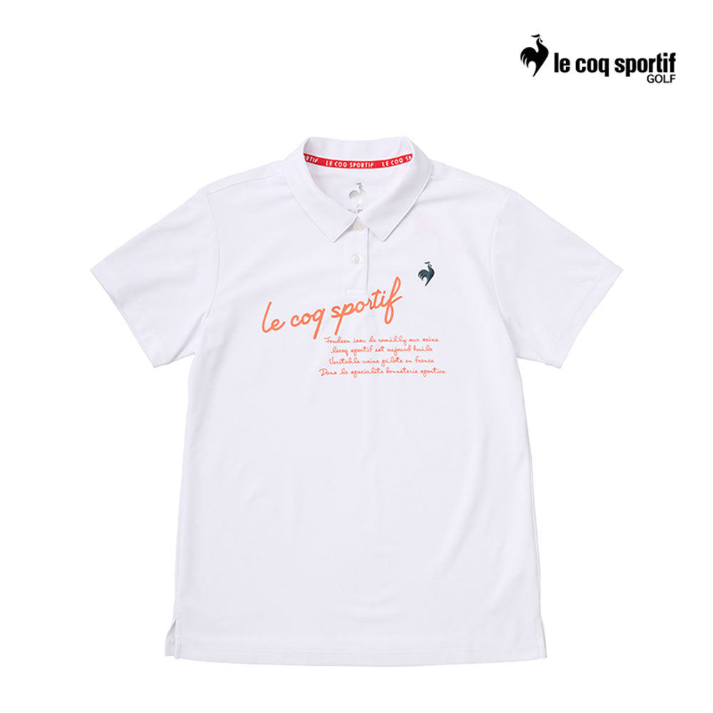 LE COQ POLO W LG4FHS04L ASIA SMU BASIC WH00 24FW L