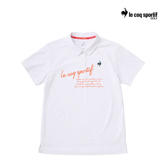 LE COQ POLO W LG4FHS04L ASIA SMU BASIC WH00 24FW L