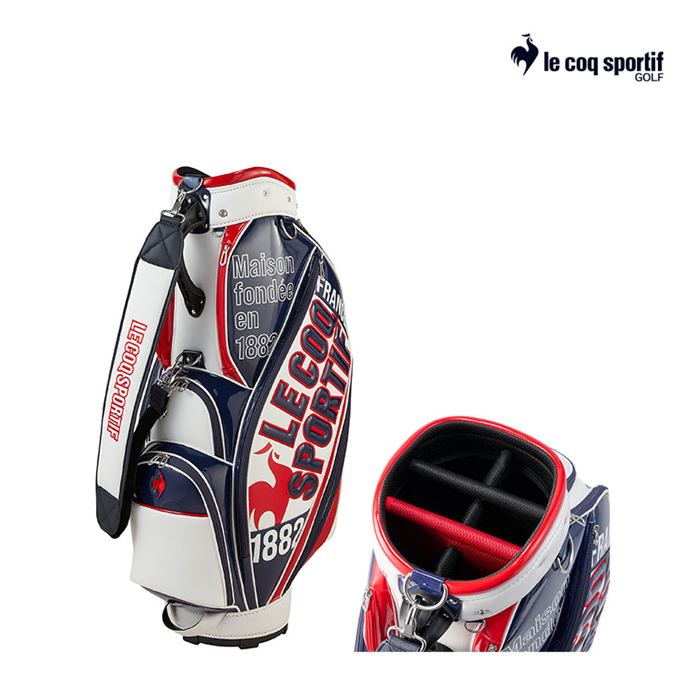 Le Coq Golf Bag Lg5Scb02M Graphic Design Large Diameter Caddy Bag 9.5 Type Whnv 25Ss F