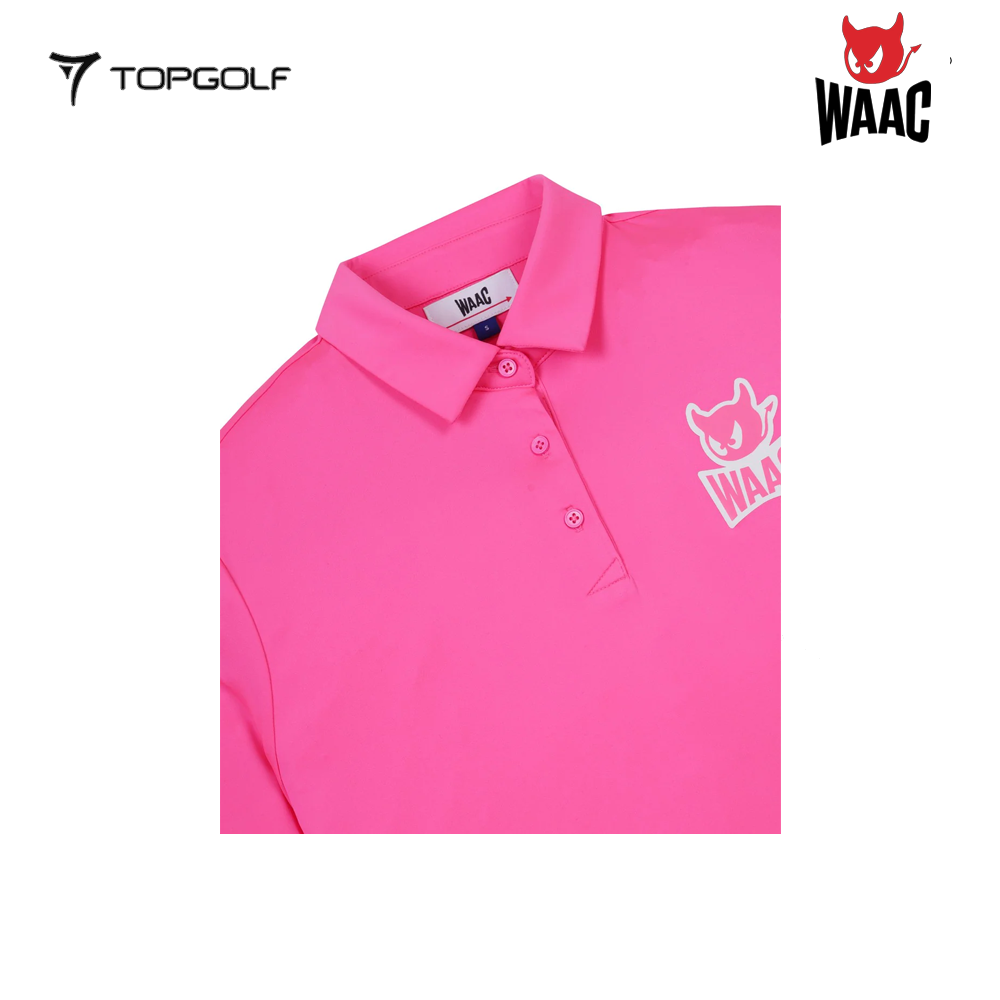 WAAC POLO M ATHLETIC NEON WTTCM25411-HPX 25SS