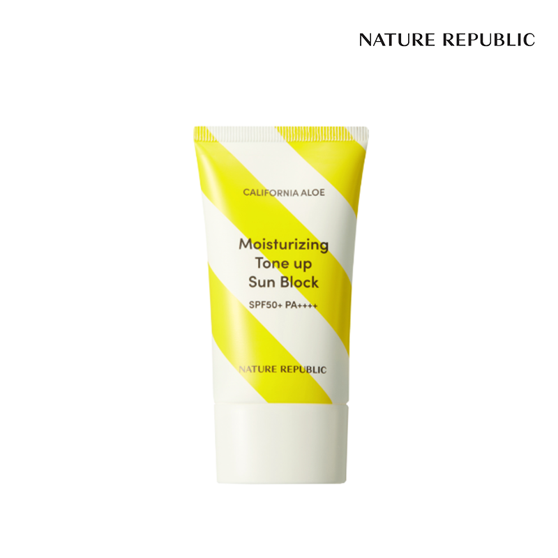 NATURE REPUBLIC CALIFORNIA ALOE ND0032 MOISTURIZING TONE UP SUN BLOCK SPF50+PA+++