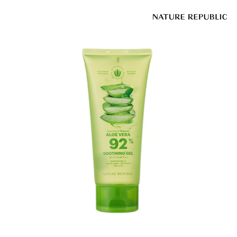 NATURE REPUBLIC SOOTHING & MOISTURE NE0711 ALOE VERA 92% SOOTHING GEL(TUBE)