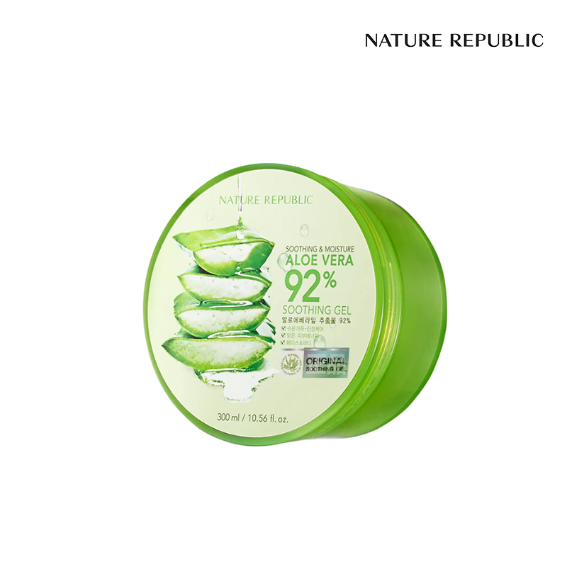 NATURE REPUBLIC SOOTHING & MOISTURE NL8084 ALOE VERA 92% SOOTHING GEL