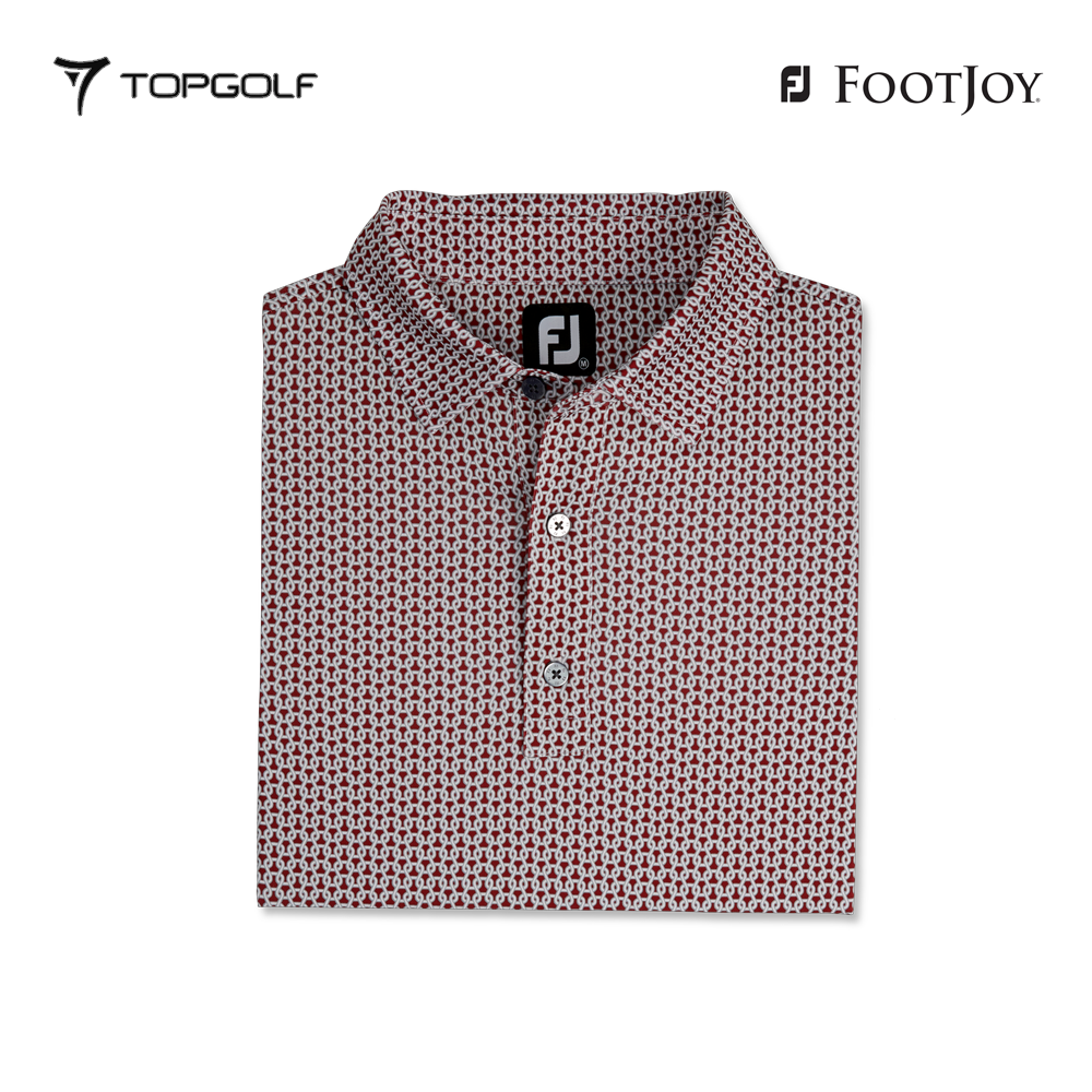 FOOTJOY POLO 32596 FS LOOP PRT LSL GREY