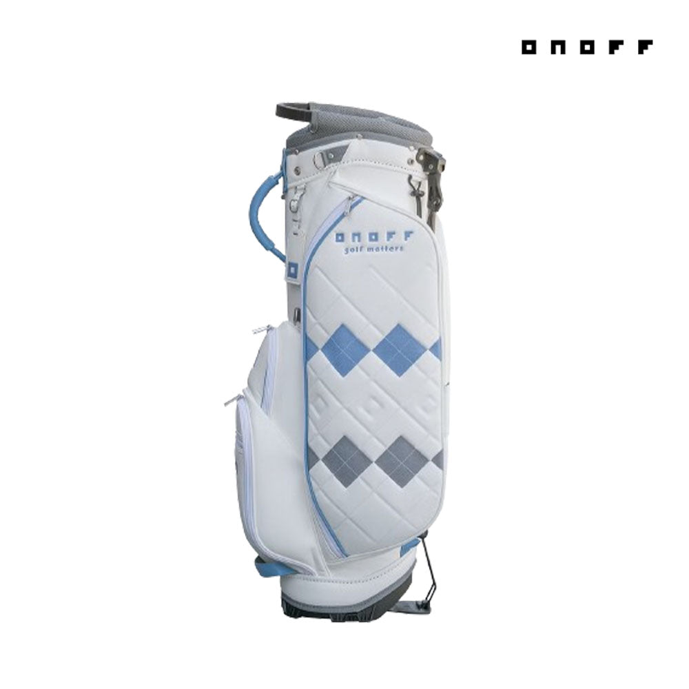 ONOFF STAND BAG OB5324 WHITE/SAX