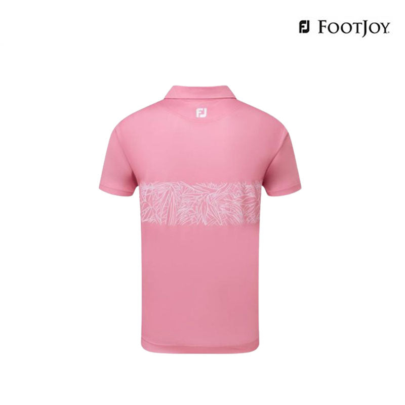 POLO SHIRT FOOTJOY 82042 MAN DF TROPICAL CHSTB LSL AF ROSE