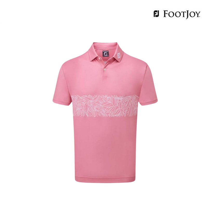POLO SHIRT FOOTJOY 82042 MAN DF TROPICAL CHSTB LSL AF ROSE