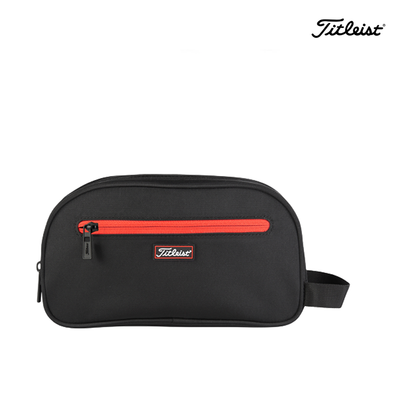 POUCH BAG TITLEIST TA20PDK-06 PLAYERS DOPP KIT BLACK/ RED