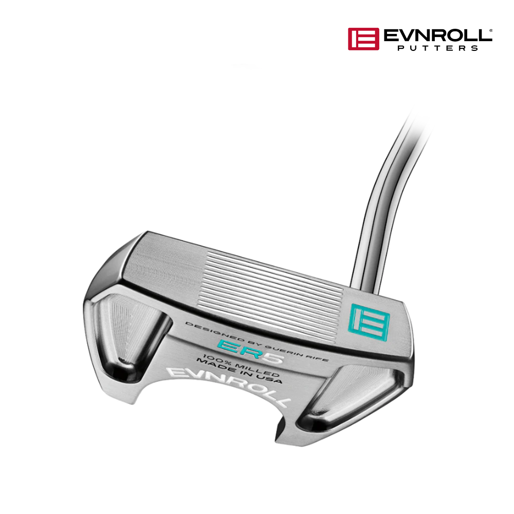PUTTER EVNROLL ER5 WMNS HATCHBACK MALLET RH TOURTAC GRIP TIFFANY BLU 32"