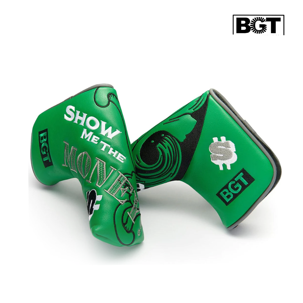 PUTTER HEAD COVER BGT BLADE SHOW ME THE MONEY
