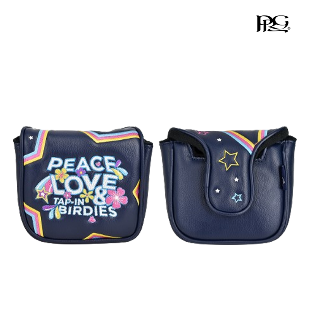 PUTTER HEAD COVER PRG PEACE LOVE GOLF SPIDER MALLET
