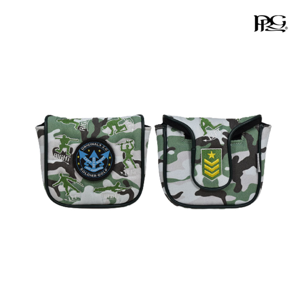 PUTTER HEAD COVER PRG SOLDIER GOLF SPIDER MALLET