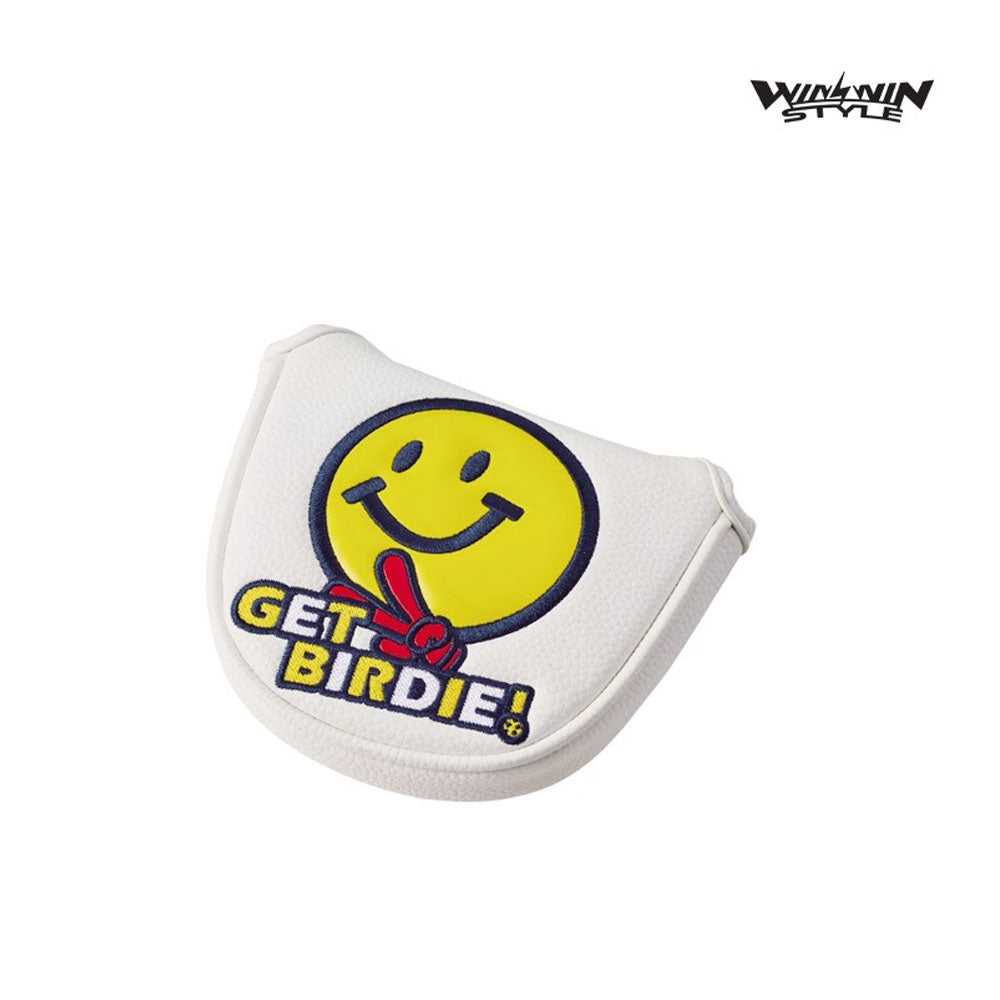PUTTER HEAD COVER WINWIN PCM-315 GET BIRDIE ! WH