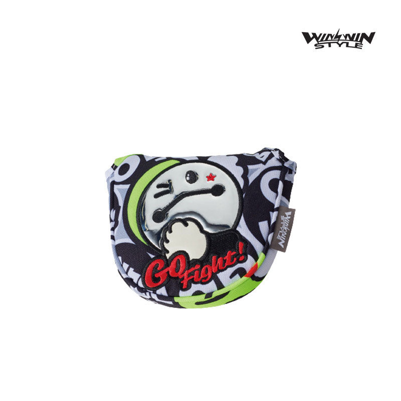 PUTTER HEAD COVER WINWIN PCMP-062 GO FIGHT ! WH